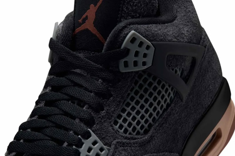 Air Jordan 4 "London" Release Info IV6048-001 Black/Red Bark/Dark Smoke Grey/Smoke Grey/Hemp michael jordan