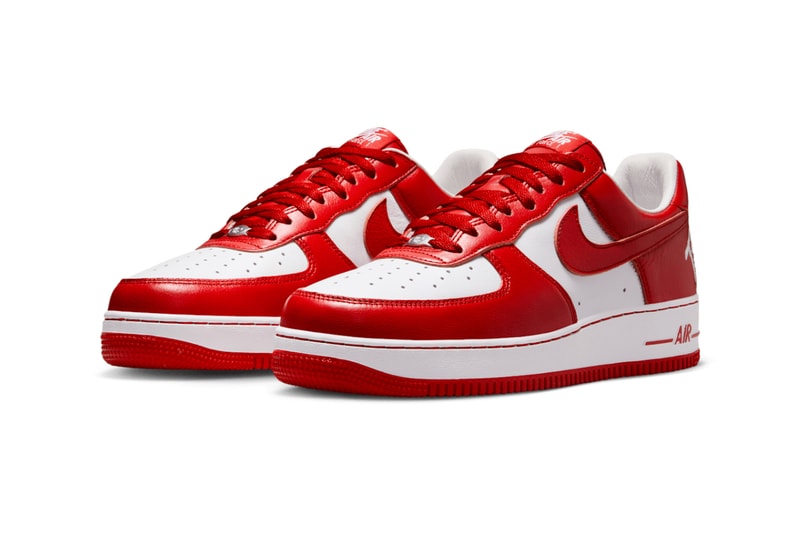 fat joe Terror Squad Nike Air Force 1 Low University Red and White II4391-100 Release Info