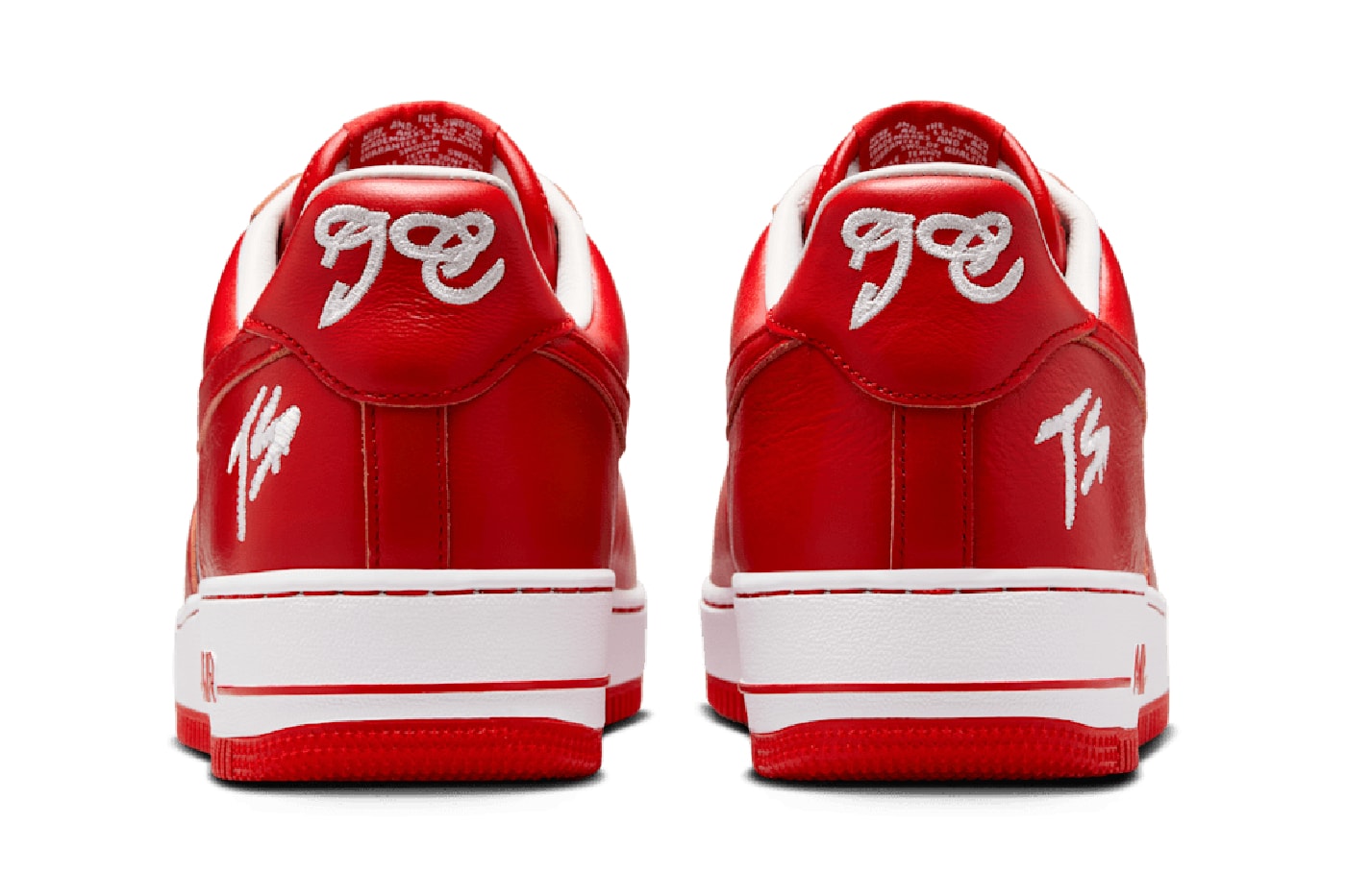 fat joe Terror Squad Nike Air Force 1 Low University Red and White II4391-100 Release Info
