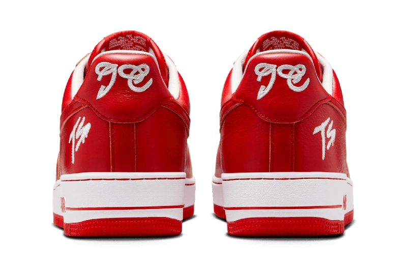 fat joe Terror Squad Nike Air Force 1 Low University Red and White II4391-100 Release Info