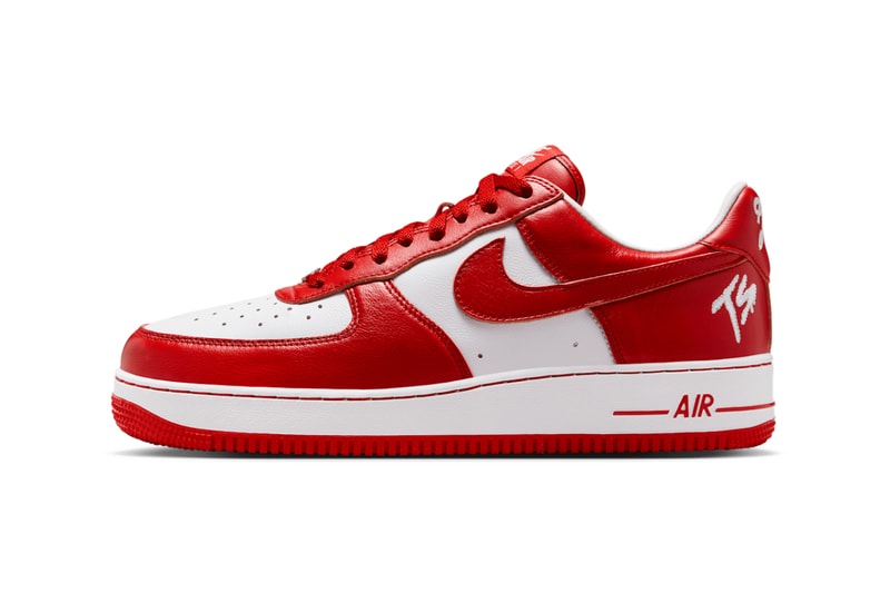 fat joe Terror Squad Nike Air Force 1 Low University Red and White II4391-100 Release Info