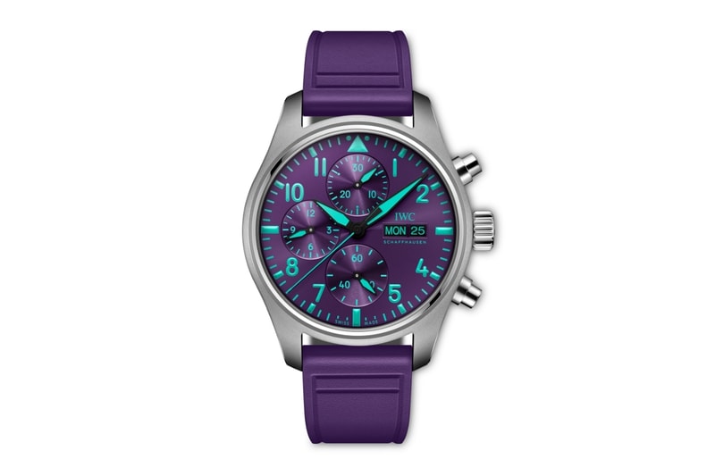 IWC Pilot's Watch Chronograph 41 Mercedes AMG PETRONAS Formula One™ Team Kimi Antonelli George Russell  Release Info IW388121