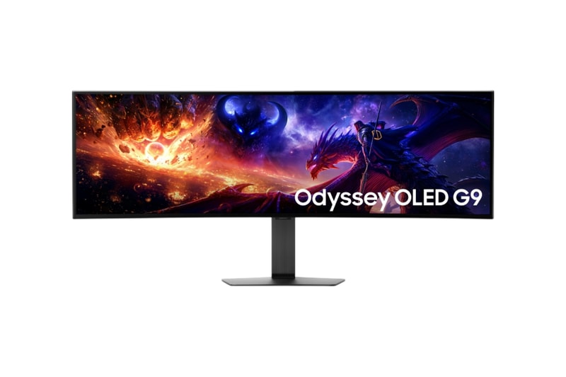 Samsung Odyssey G6 1,100Hz gaming monitor alongside Odyssey OLED models