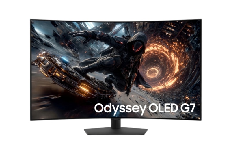 Samsung Odyssey G6 1,100Hz gaming monitor alongside Odyssey OLED models