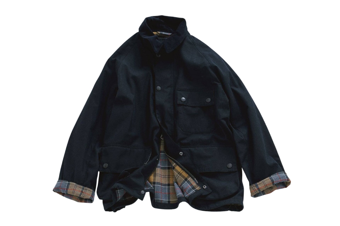 JOURNAL STANDARD relume Barbour Solway Zipper Collaboration collection Release Info