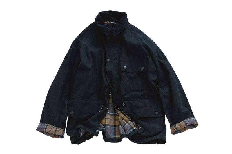 JOURNAL STANDARD relume Barbour Solway Zipper Collaboration collection Release Info