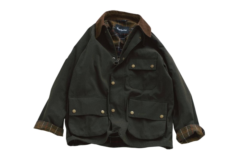 JOURNAL STANDARD relume Barbour Solway Zipper Collaboration collection Release Info