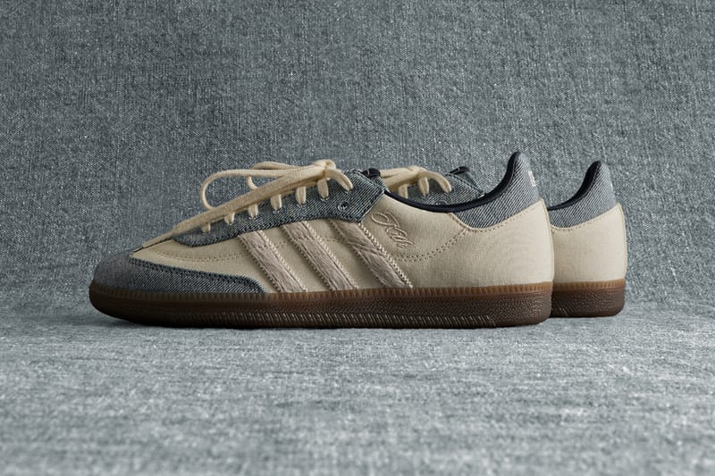 Take a Closer Look at the Kith and adidas Originals’ “Denim” Samba