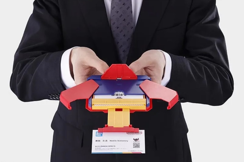 Forget the Firm Handshake, BANDAI SPIRITS' Auto-Transforming Business Card Case Presents Your Card on Cue