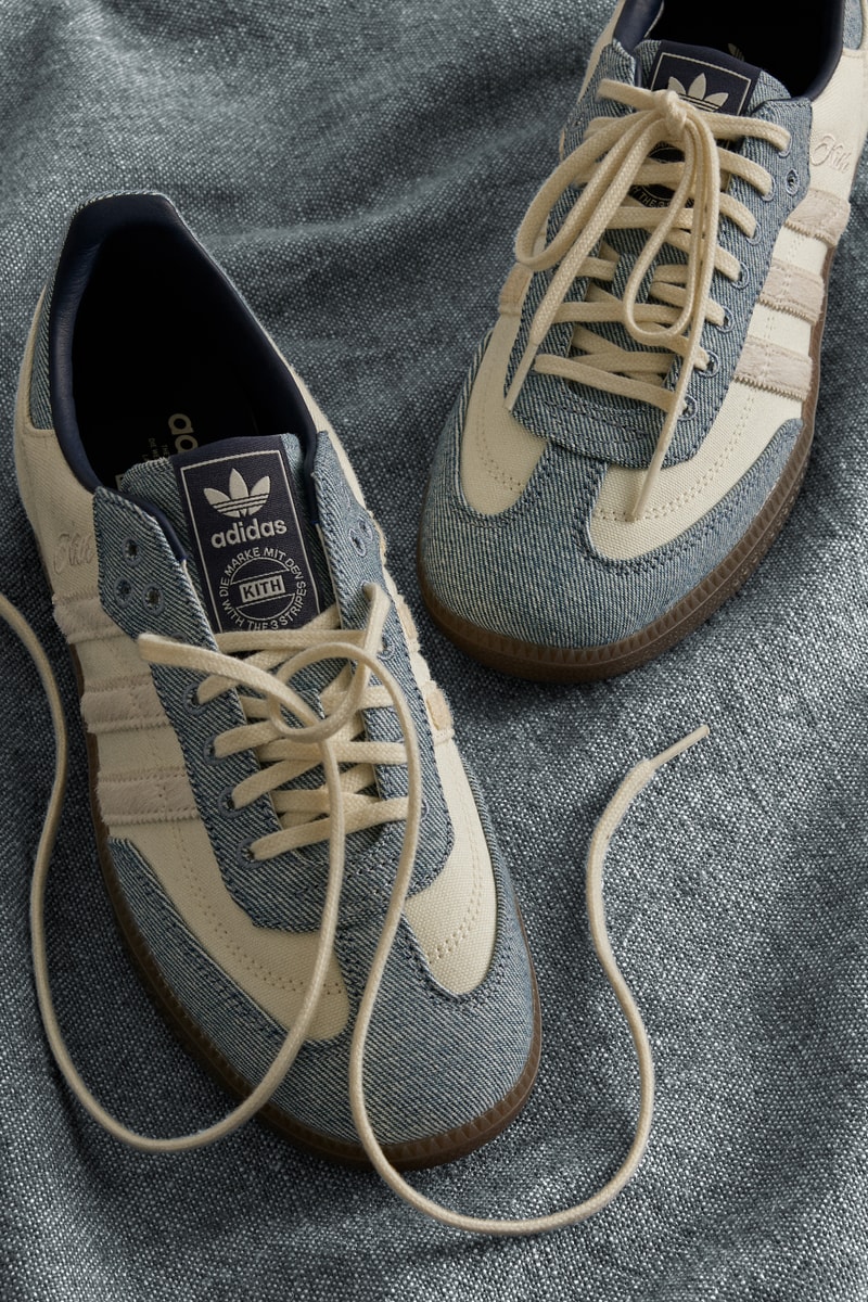 Kith for adidas Originals Samba “Denim” Release Info 