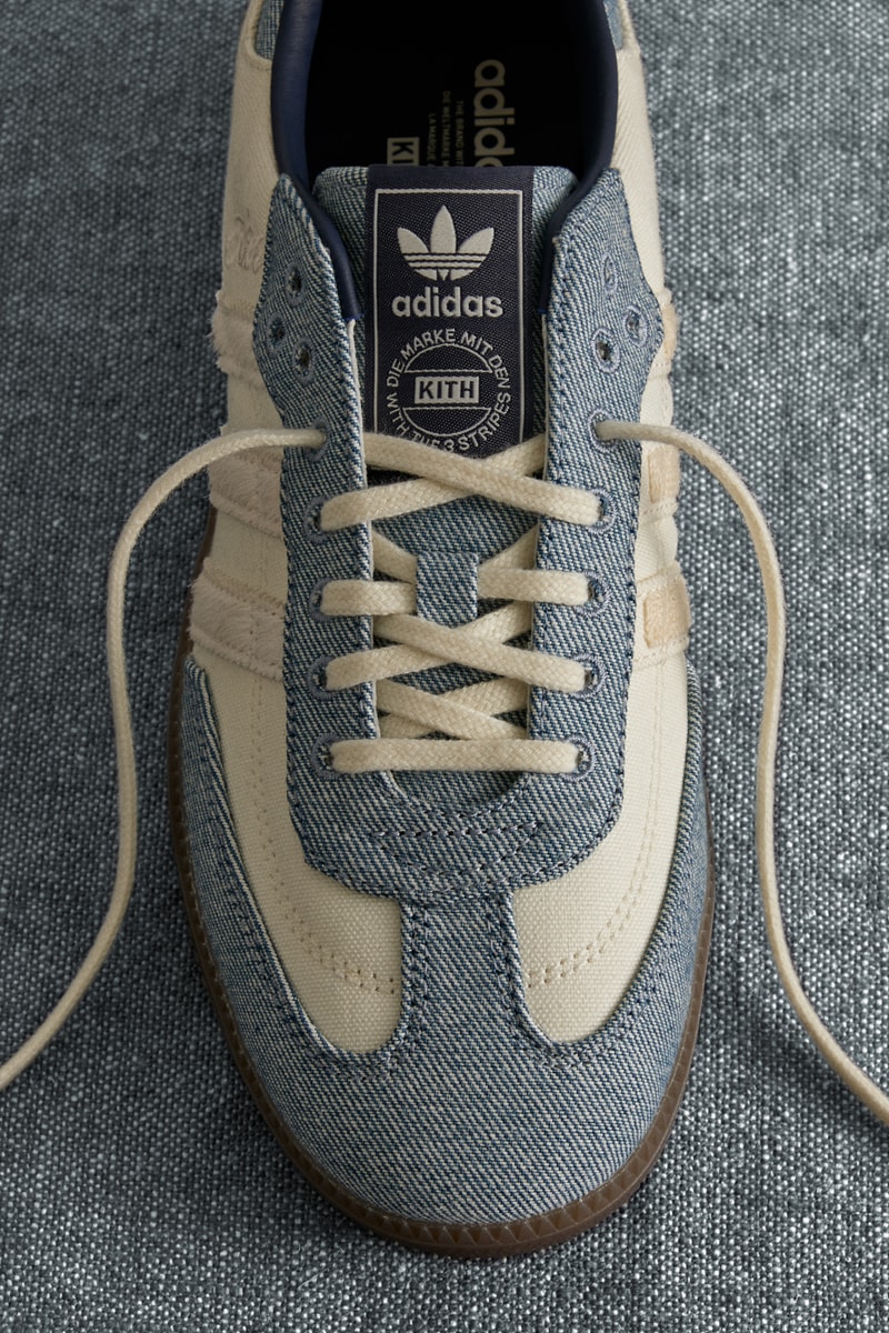 Kith for adidas Originals Samba “Denim” Release Info 