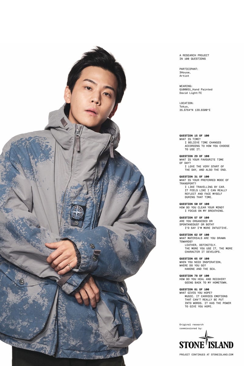 fakemink and Skepta Connect in New Stone Island Campaign Stephen Graham, 3House, Samir Bantal, Monika Sprüth and Jia Zhang-Ke collab photo collection drop release info ghost jacket nylon hooded 