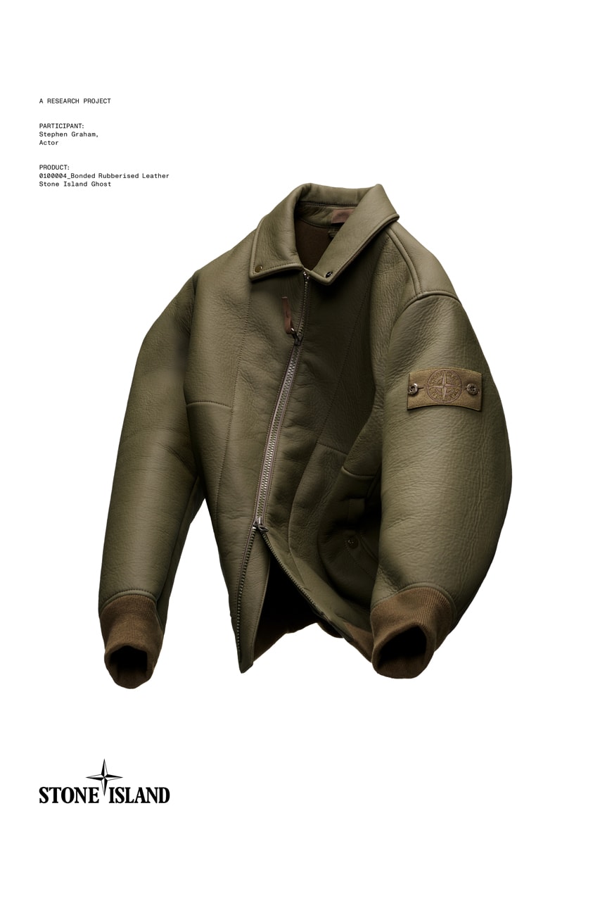 새 Stone Island 캠페인에서 만난 fakemink와 Skepta, Stephen Graham, 3House, Samir Bantal, Monika Sprüth, Jia Zhang-Ke의 협업 포토 컬렉션 공개 정보, Ghost 재킷과 나일론 후드 재킷