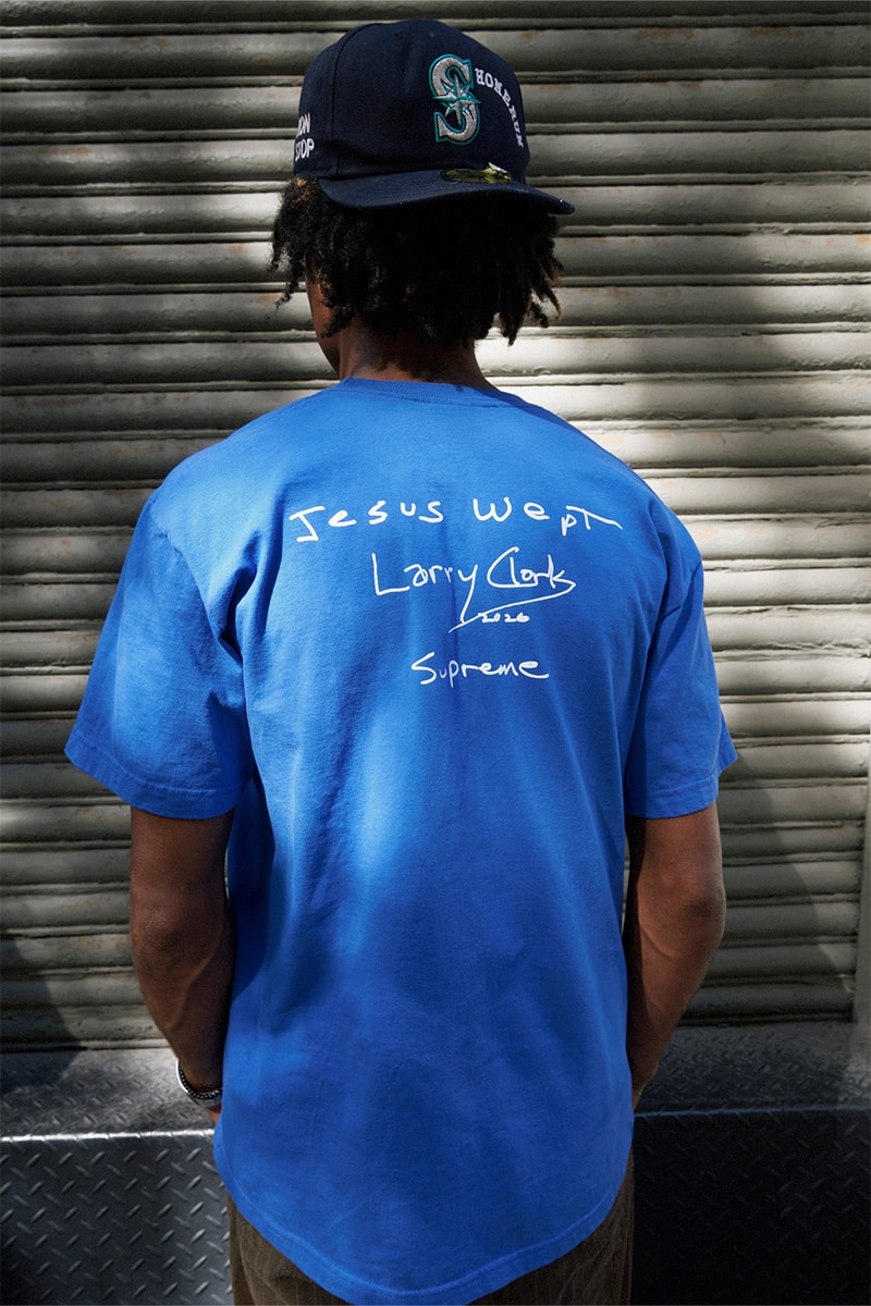 Supreme Larry Clark Collaboration Fall/Winter 2026 Release Info