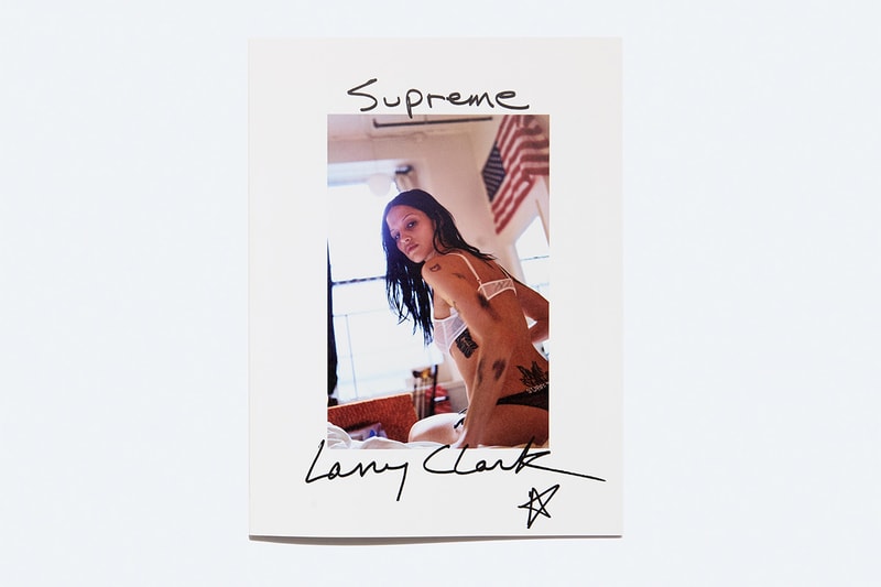 Supreme Larry Clark Collaboration Fall/Winter 2026 Release Info
