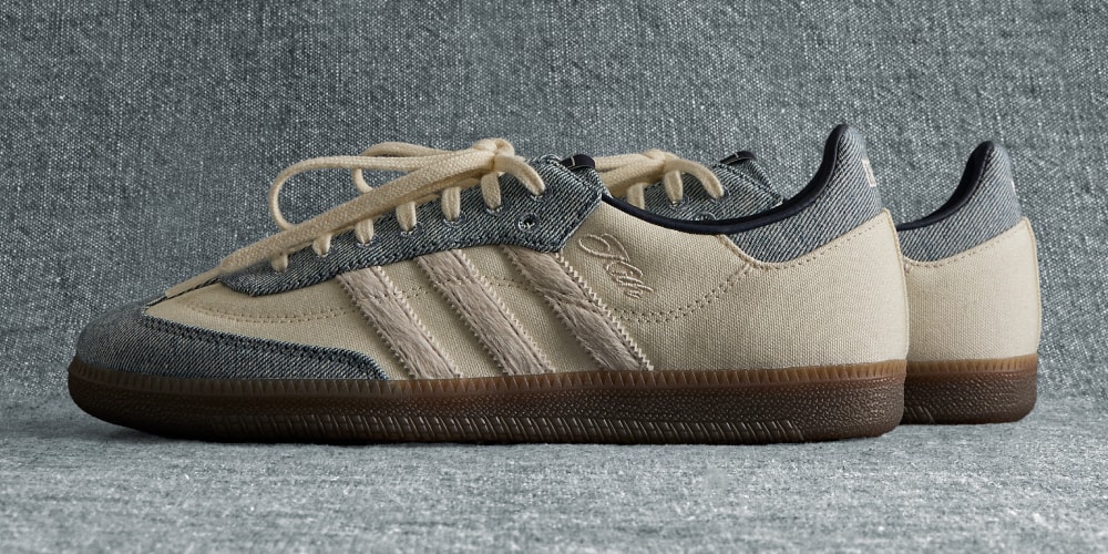 Take a Closer Look at the Kith and adidas Originals’ “Denim” Samba