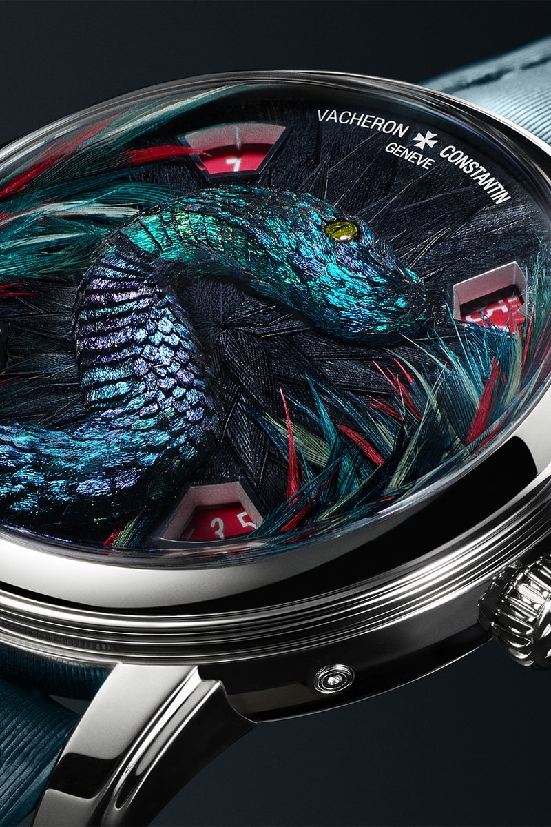 Vacheron Constantin Métiers D’art Tribute To The Animal Kingdom FEATHERSNAKE 7630A/000G-H206 GLASSOCTOPUS 7630A/000R-H205 ORAYGAMI 7630A/000G-H204 TIGERBROIDERY 7630A/000G-H207 PAPERCROC 7630A/000R-H202 WOODENWINGS 7630A/000R-H203