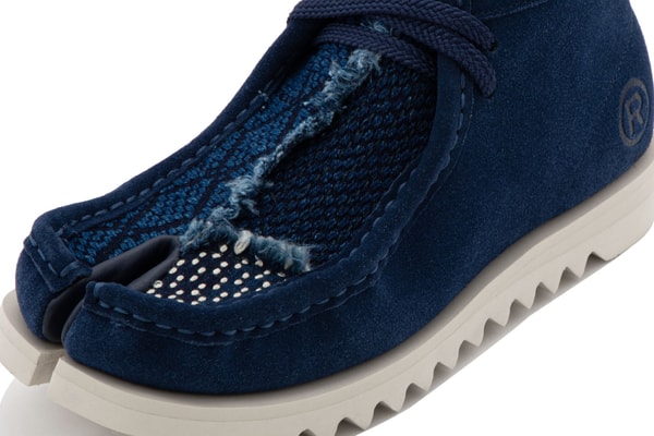 A Bathing Ape bape MANHUNT Tabi Blue Release Info