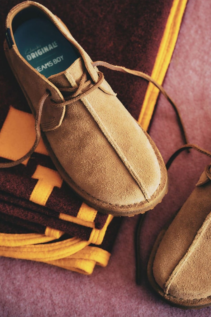 BEAMS BOY Clarks Desert Trek GORE tEX mocha 13320068100 Release Info