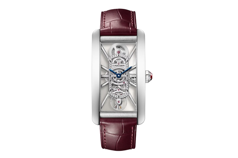 Cartier Skeletonizes the Tank Américaine for the First Time With the New 1988 MC Caliber
