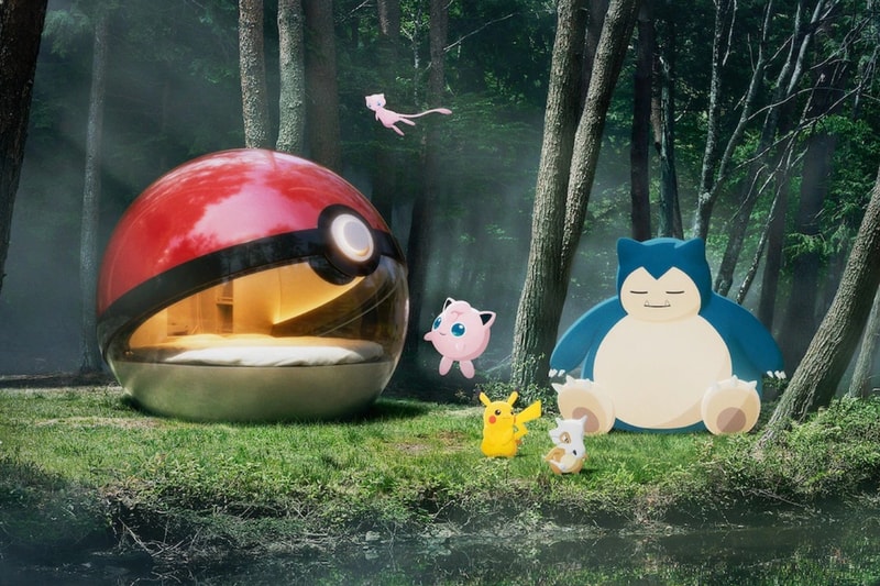 Pokemon Sleep NOT A HOTEL poke ball themed Hokkaido Collaboration Announcement Info