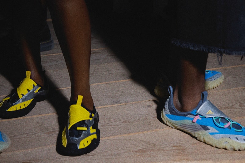 adidas Originals Pharrell Williams VIRGINIA Watermoc Pack Official Look Blue Yellow Black Release Info