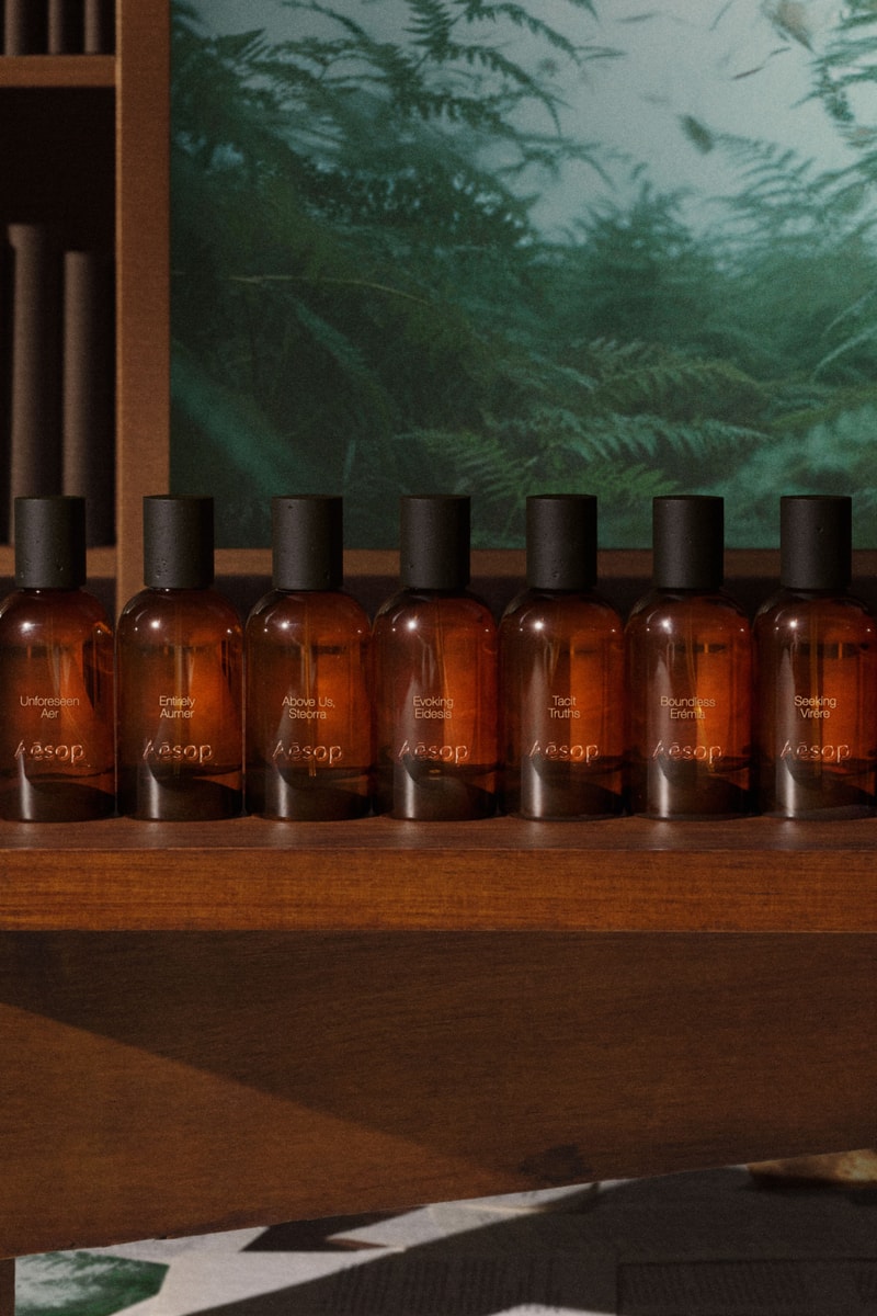 Aēsop Fragrant Fables Collection “Unforeseen Aer” Debut Release Info