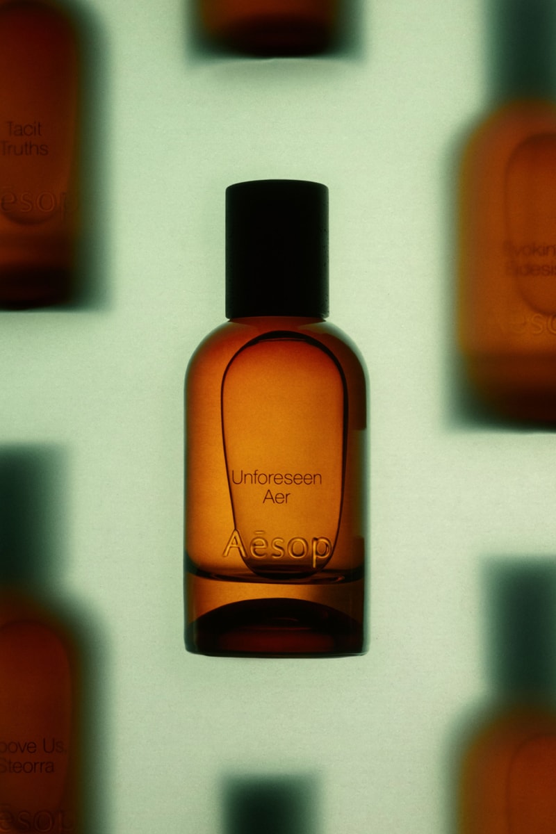 Aēsop Fragrant Fables Collection “Unforeseen Aer” Debut Release Info