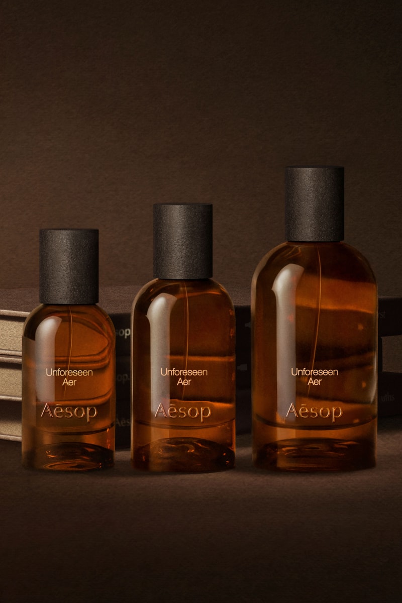 Aēsop Fragrant Fables Collection “Unforeseen Aer” Debut Release Info