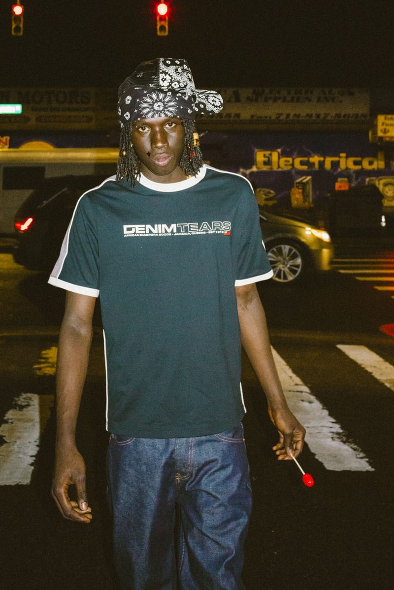 Peezy Previews Denim Tears x Billionaire Boys Club Collaboration pz André Leon Talley lookbook release info fall winter 2026 fw26 drop stussy jacket cotton wreath hoodie