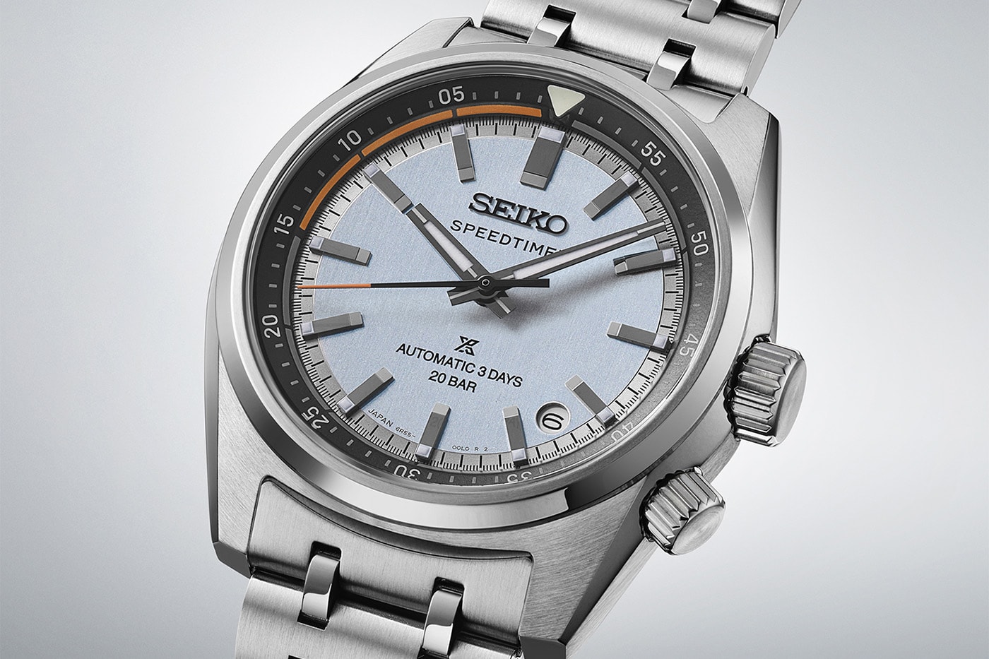 Seiko Prospex Heritage Motoring Countdown Speedtimer Watches Powder Blue Petrol Blue HBC003 HBC004 Release Info 6R55 automatic calibre