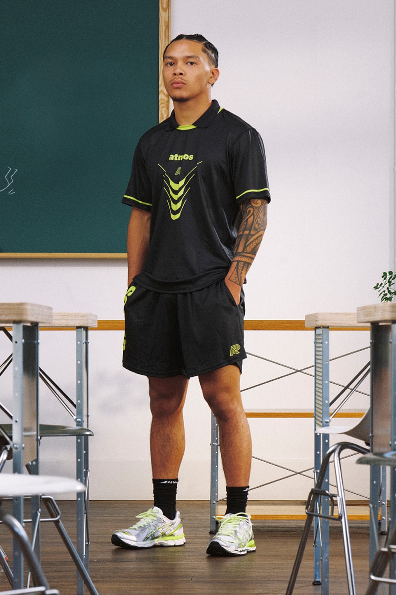 Albino Preto atmos ASICS GEL-Kayano 12 black white safety yellow 1203B227 100 1203B227 001 Release Info