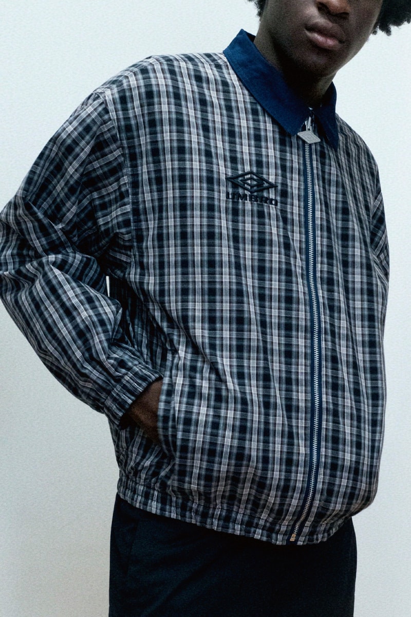 PLEASURES Umbro Britpop Football Collaboration collection Release Info
