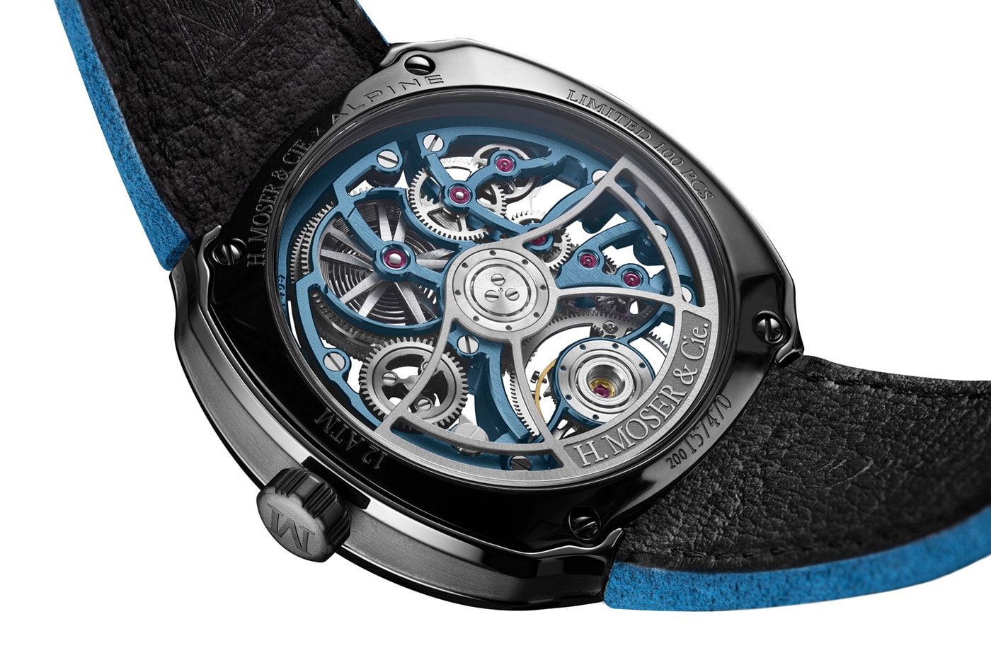 H. Moser & Cie. Alpine Streamliner Tourbillon Skeleton Ceramic Alpine Limited Edition Info