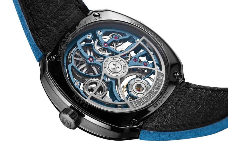 H. Moser & Cie. Alpine Streamliner Tourbillon Skeleton Ceramic Alpine Limited Edition Info