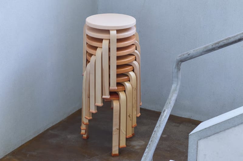 Artek’s Stool 60 Receives Handcrafted Leather “Shoes” From Hender Scheme