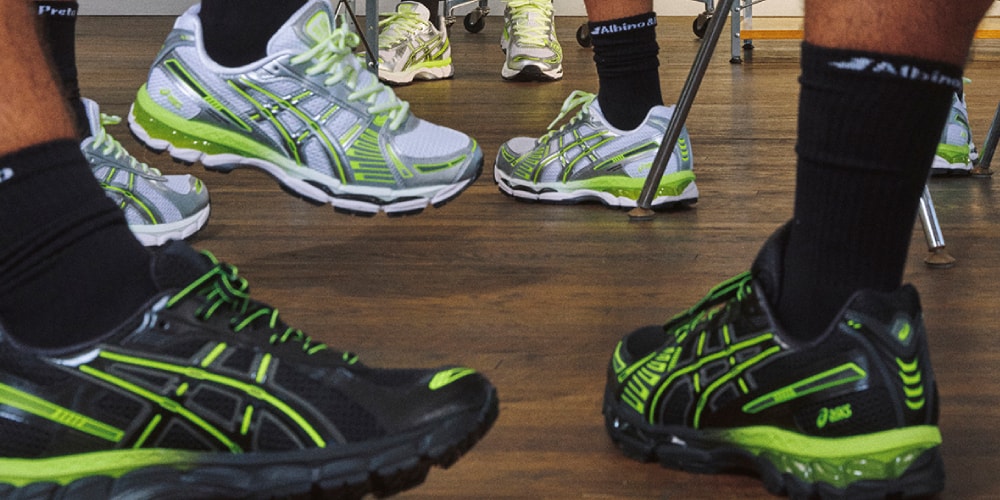 Albino & Preto x atmos x ASICS Charge the GEL-Kayano 12.1 With Volt-Inspired Energy
