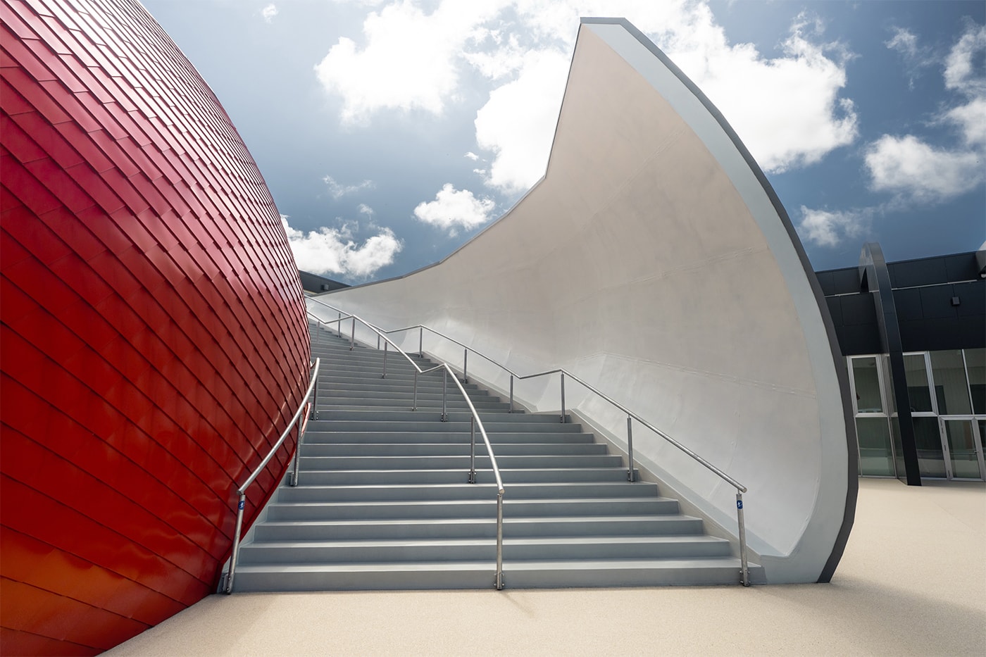 Greg Lynn Mimics the Mountains for Moto Guzzi's New Museum 