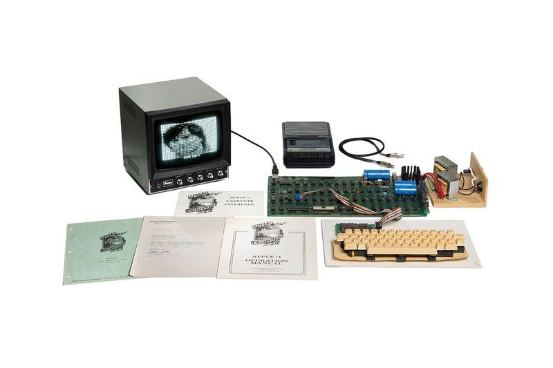 rare working Hatfield Apple 1 Computer steve wozniak signed letter steve jobs auction for sale Bonhams