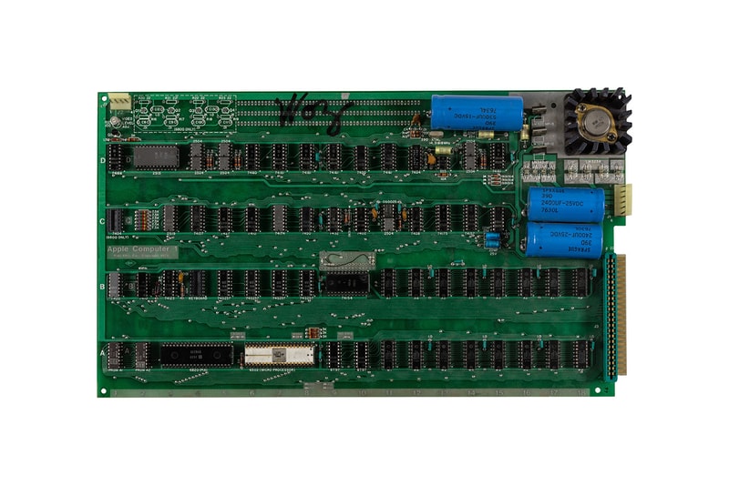 rare working Hatfield Apple 1 Computer steve wozniak signed letter steve jobs auction for sale Bonhams