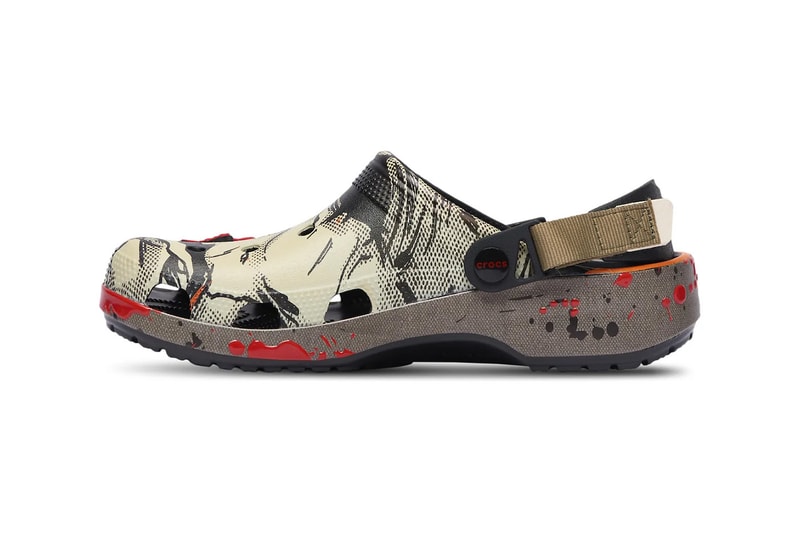 Halloween Saw Crocs Classic Clog michael myers jigsaw 213831-90H 213832-90H Release Info