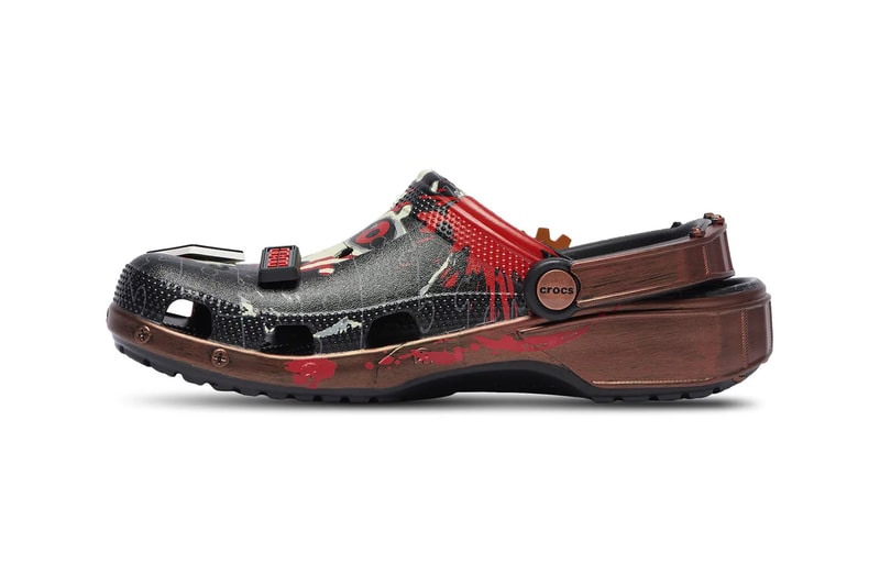 Halloween Saw Crocs Classic Clog michael myers jigsaw 213831-90H 213832-90H Release Info