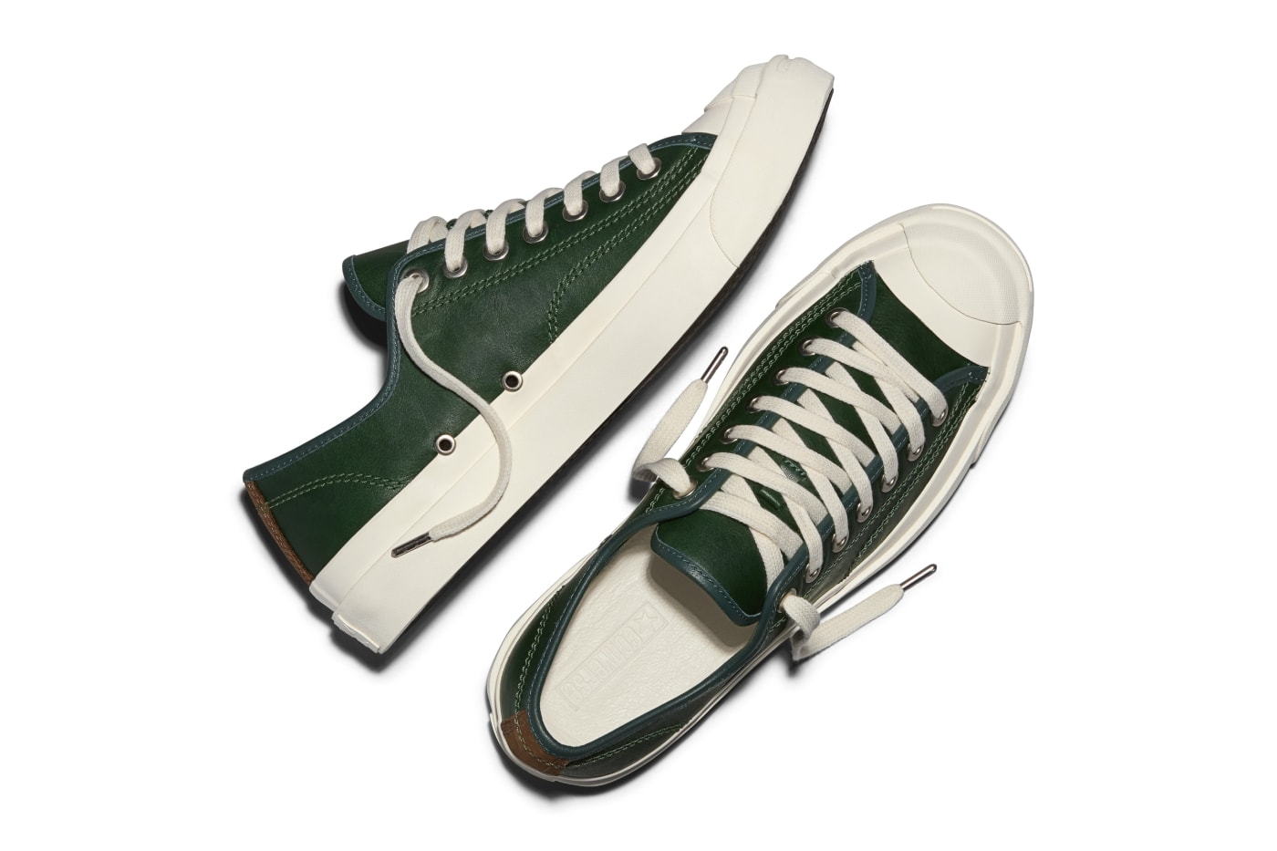 Converse First String Jack Purcell Mountain View/Marshmallow/Chestnut Premium White/Marshmallow/Black Official Images Release Info 