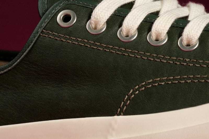 Converse First String Jack Purcell Mountain View/Marshmallow/Chestnut Premium White/Marshmallow/Black Official Images Release Info 