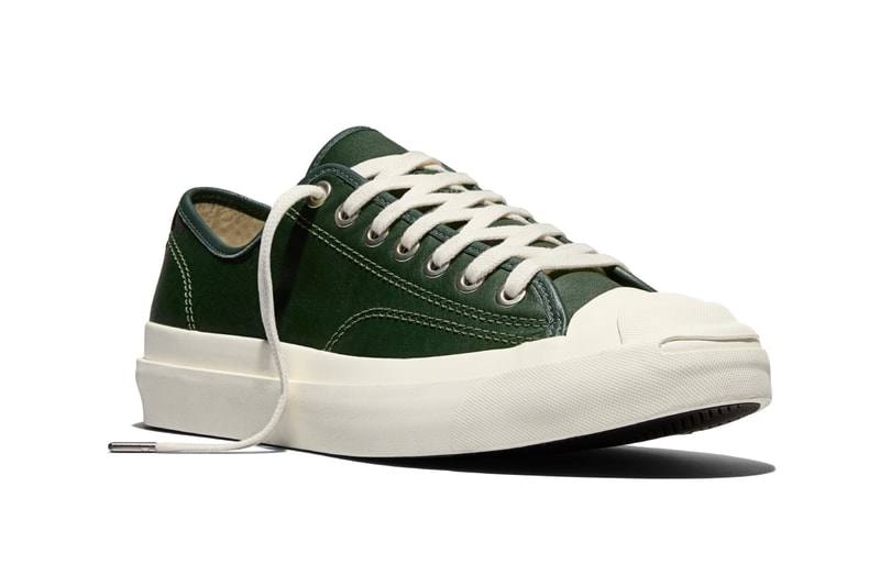 Converse First String Jack Purcell Mountain View/Marshmallow/Chestnut Premium White/Marshmallow/Black Official Images Release Info 