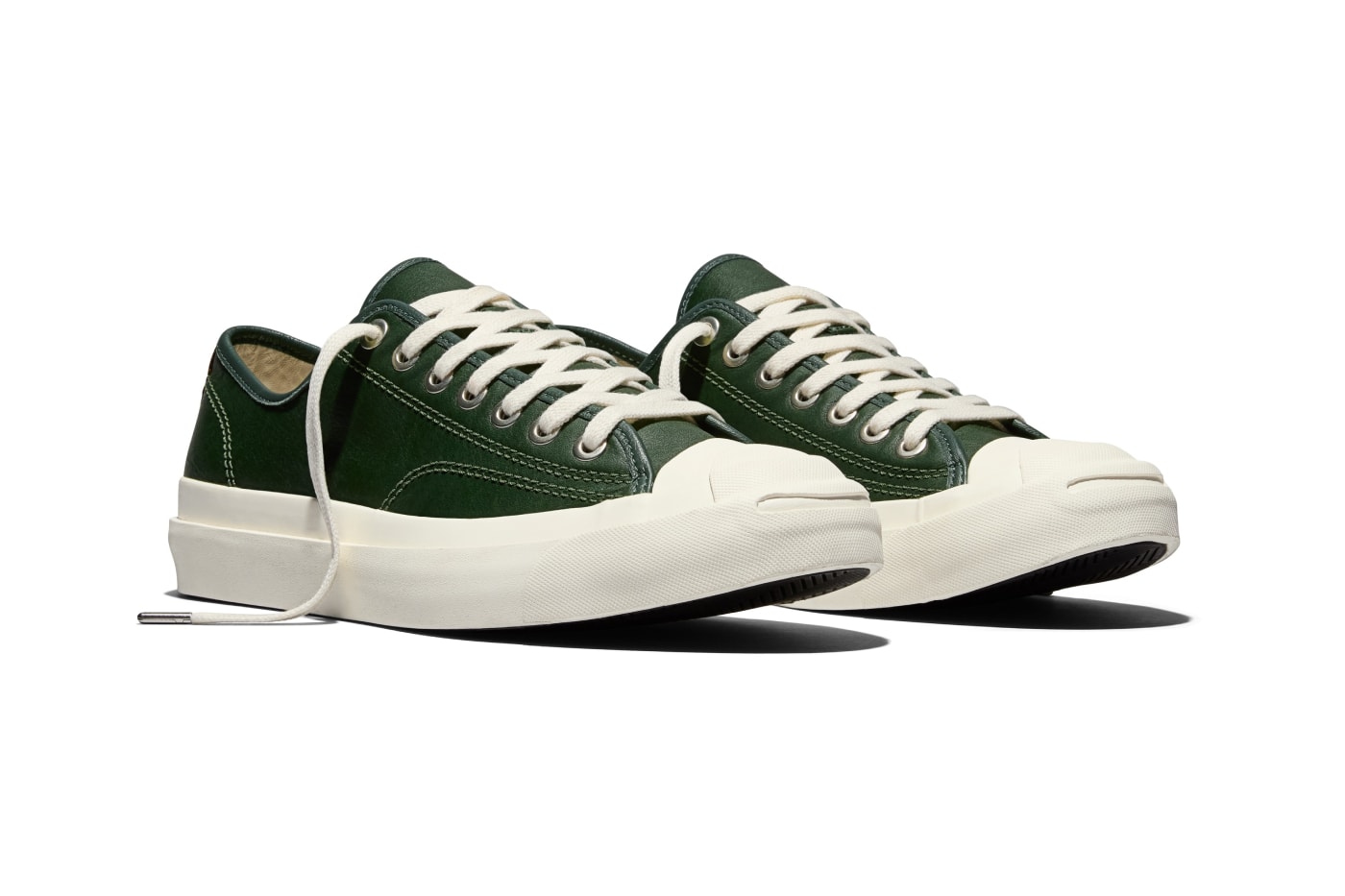 Converse First String Jack Purcell Mountain View/Marshmallow/Chestnut Premium White/Marshmallow/Black Official Images Release Info 