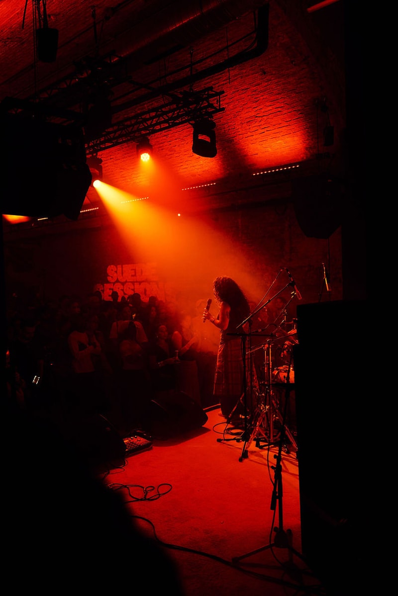 puma suede sessions music event hypebeast yussef dayes zena saiming parijita london drummer rapper artists vocalists sneakers workshop performance waterloo