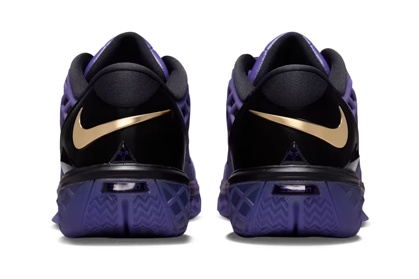 FC Barcelona x Nike Kobe 3 Low Protro "Electro Purple" Black/Electro Purple-Metallic Gold IO6257-001 collaborations release info