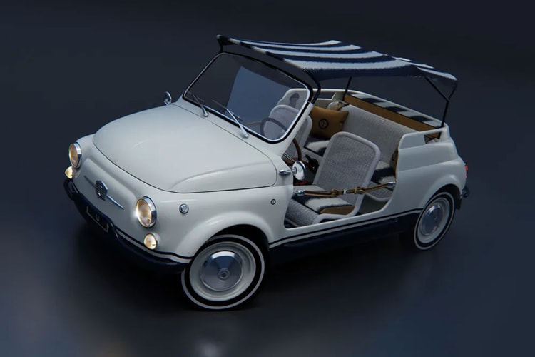 Garage Italia and Hot Lab Transform the Fiat 500 Jolly Into a Superyacht Toy