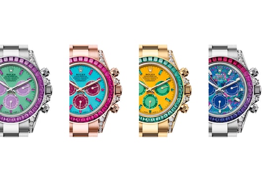 Rolex to Auction Four Unique Gem-Set Cosmograph Daytonas Inspired by the Seasons